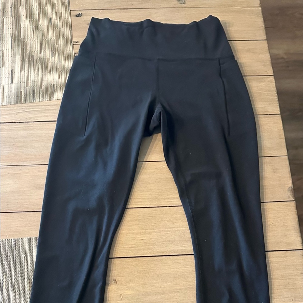 Athleta Black High-Waisted Leggings
